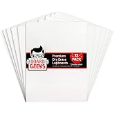 Board Geeks Bigtime 12 Pack 9x12 Classroom Whiteboards for Kids - Small Double-Sided White Board - White Boards Bulk Set, Classroom Essentials - Magnetic Dry Erase Boards for Students, Teacher