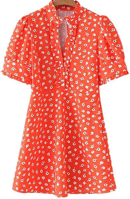 small print floral dresses