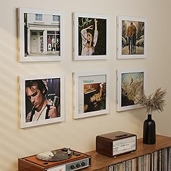 Emfogo 4 Pack Vinyl Record Frame for the