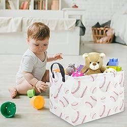 FXOLCSHE baseball basket,Kids Storage Basket,Boys