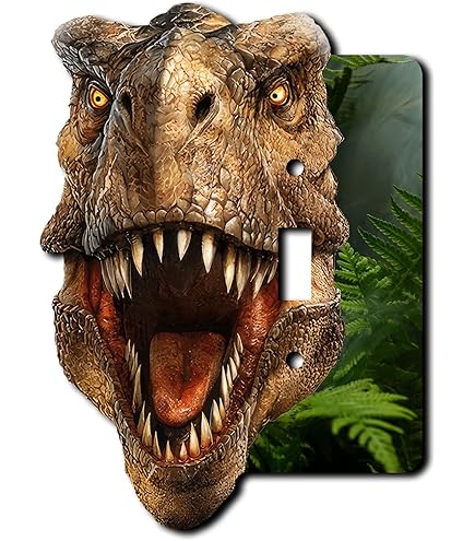 Placa De Interruptor Graphics & More Tyranosaur T-rex Jurass Placa De Interruptor Graphics & More Tyranosaur T-rex Jurass