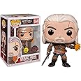 Funko Pop! Games: The Witcher 3: Wild Hunt - Geralt Glow in The Dark GameStop Exclusive Vinyl Figurine