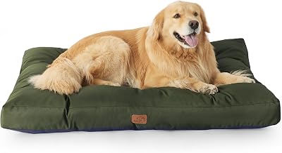 Bedsure Washable Dog Bed Extra Large 111x89x9cm Green