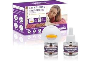 Reespring Cat Pheromones Calming Diffuser Starter Kit: Premium Pheromone Diffuser for Cats - Cat Pheromones Diffuser - Cat Ca
