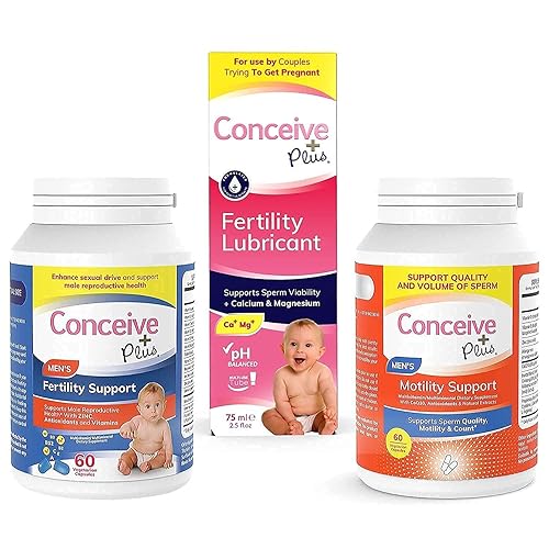 Conceive Plus Mens Fertility and Motility Bundle, Supports Healthy Male Fertile Health and Boost Volume, Fertility Lubricant 2.5 Ounce in Kenya | Whizz Fertility Tests Conceive Plus Mens Fertility and Motility Bundle, Supports Healthy Male Fertile Health and Boost Volume, Fertility Lubricant 2.5 Ounce in Kenya | Whizz Fertility Tests