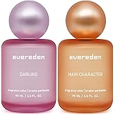 Evereden Fragrance Hair and Body Mist Set of 2: Clean & Vegan Collectible Hair & Body Spray for Teen Girls Set - Amplify Your Self-Expression w/Iconic Scents in Mesmerizing Fragrance Mist Dispensers