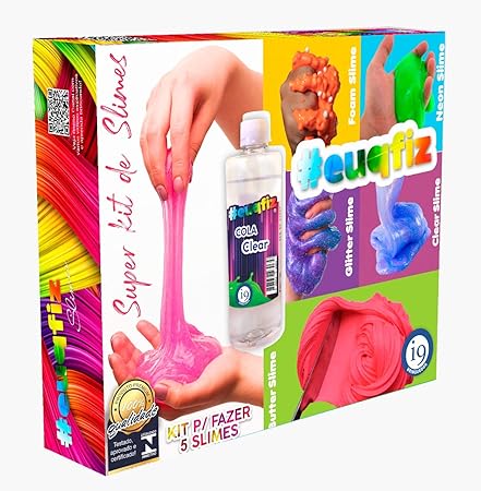 Super Kit de Slimes, euqfiz, i9 Brinquedos