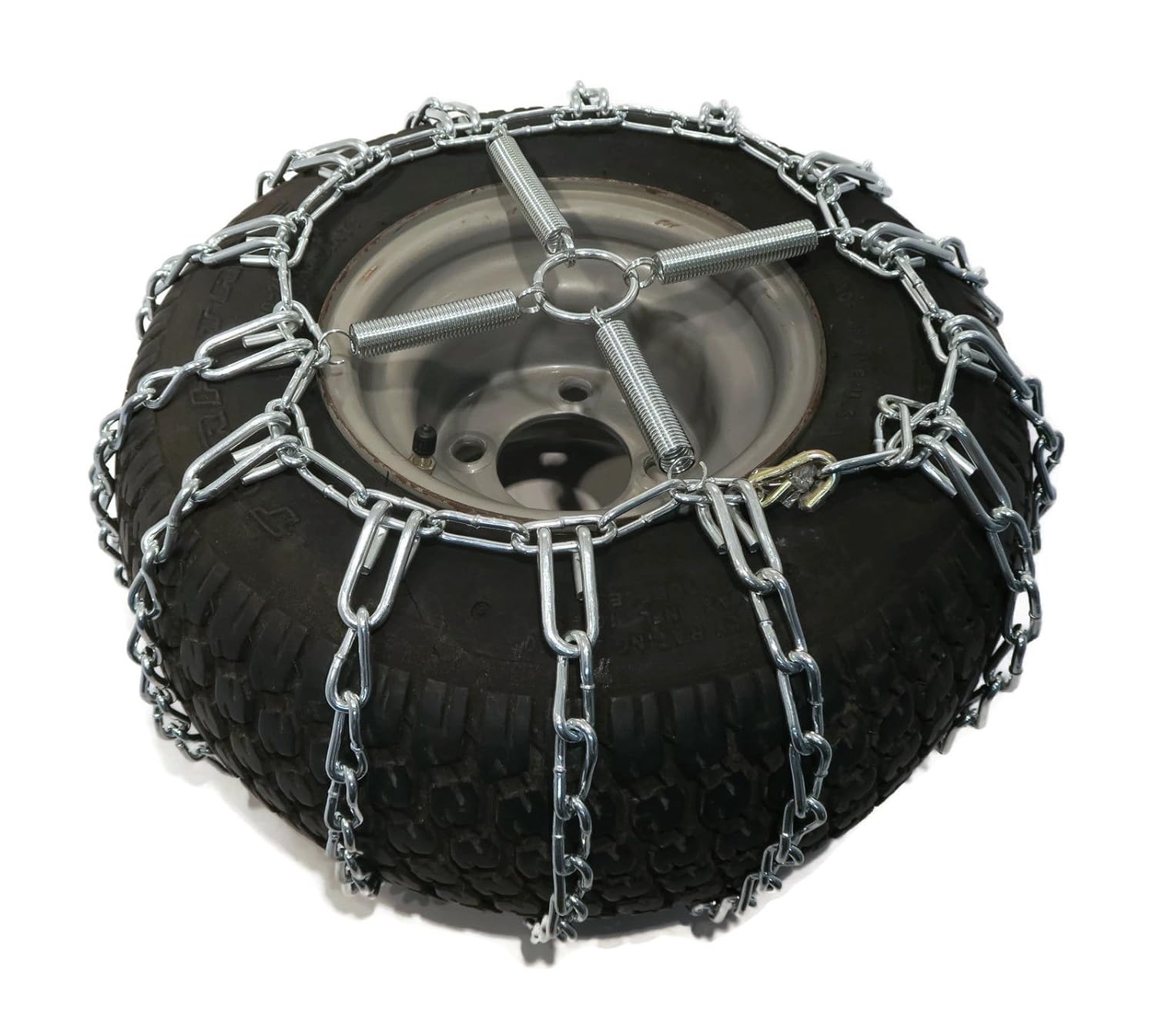 The ROP Shop 2 Link TIRE Chains & TENSIONERS 16x6.5x8 for MTD/Cub Cadet