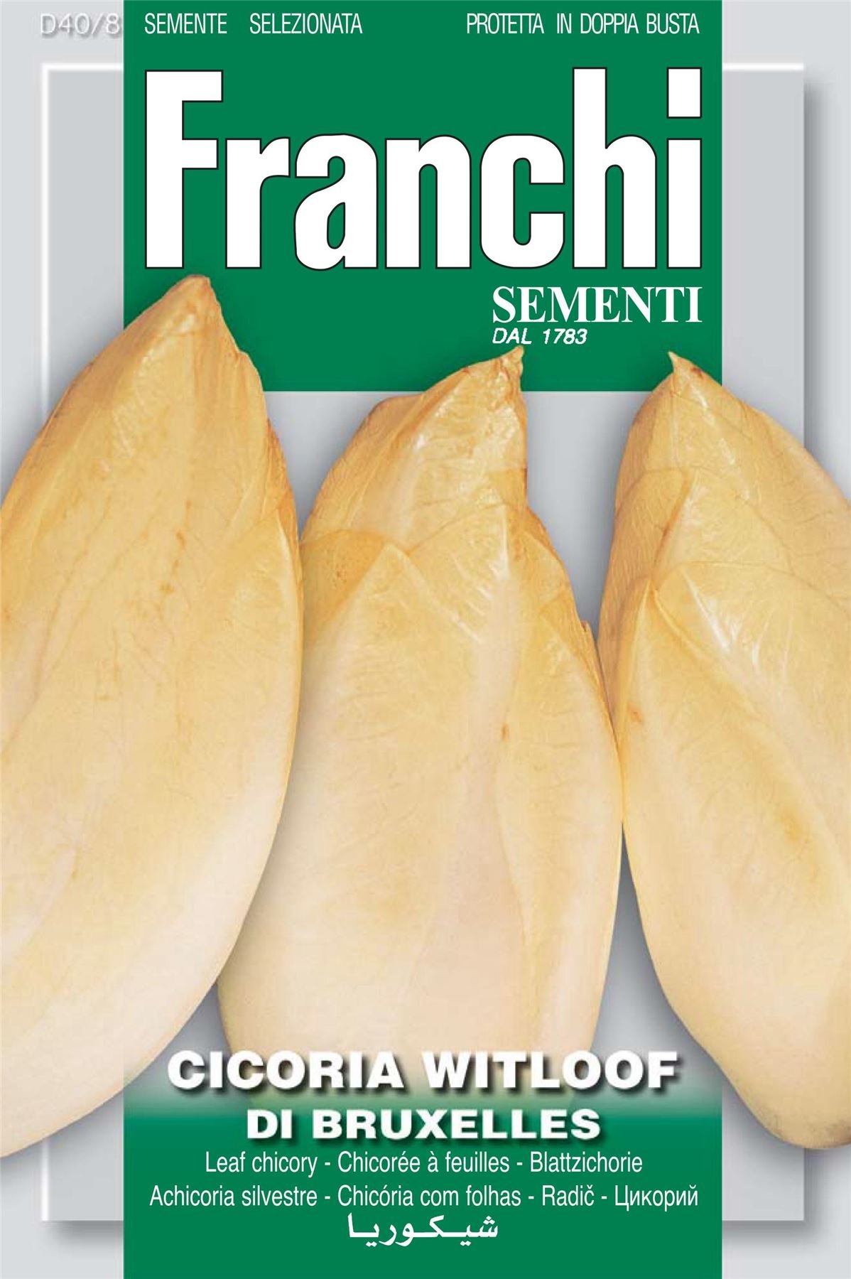 Franchi Seeds of Italy - Chicory - Mechelse Middelvroeg - Seeds