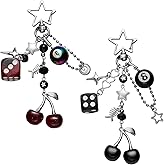 WEWAYSMILE 2 Pcs Cute Keychains for Women Purse Charms Aesthetic Keychains Bag Charms for Handbags Backpacks Decorations