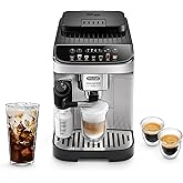 De'Longhi Magnifica Evo Automatic Espresso Machine, Milk Frother, Silver | #1 Worldwide Espresso Machine Maker, 7 One-Touch Recipes, Frother, Built-In Grinder, Craft Personalized Signature Drink
