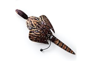 DOG & FIELD The Original Clone® Realistic Game Bird Dog Training Dummies - Canvas Training Dummy with HD Feather Print for Gundog & Puppy Training - Gundog Training Equipment (Cock Pheasant Dead Bird Dummy)