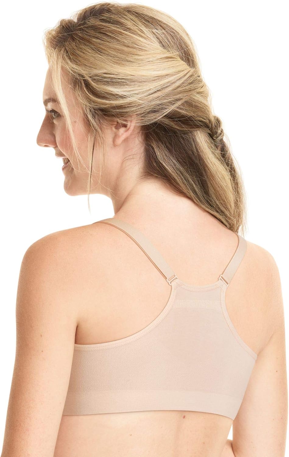 Playtex Women's Nursing Seamless Racerback Wireless Maternity Crop YYCEUS at  Women’s Clothing store