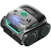 (2026 Upgrade) WYBOT C2 Vision Pool Vacuum for Inground Pools, Gray Green | AI Camera Robotic Pool Cleaner with Smart Navigation Route, Powerful Suction, Full Floor to Waterline Cleaning