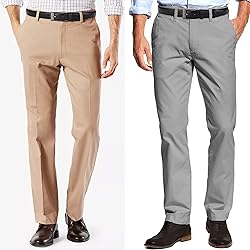CHAOREN Mens Dress Belt 2 Pack - Genuine Leather