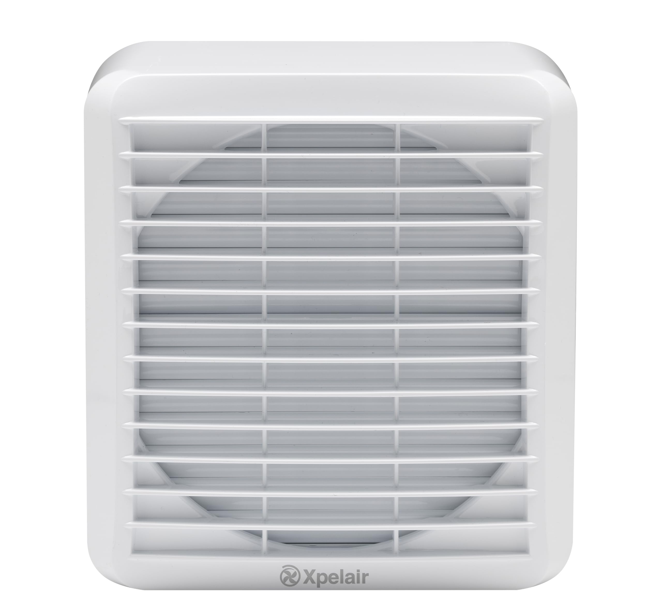 Xpelair GXC6EC 6 Inch/ 150mm Extractor Fan, 220-240V 50/60HZ With EC motor, For Fitting in Kitchen Single & Double Glazed Windows With Pullcord, White