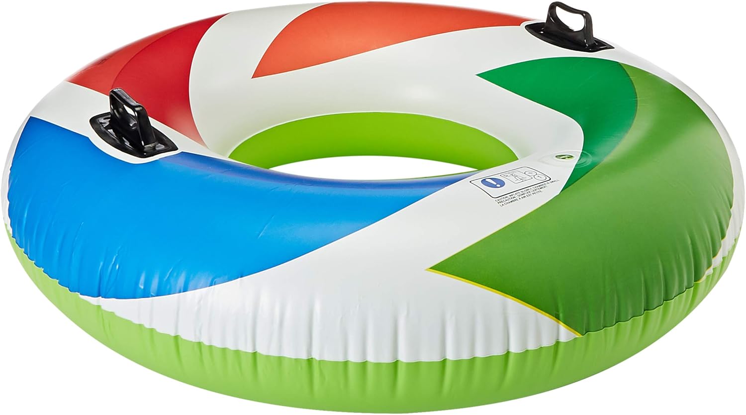 swim tube with handles