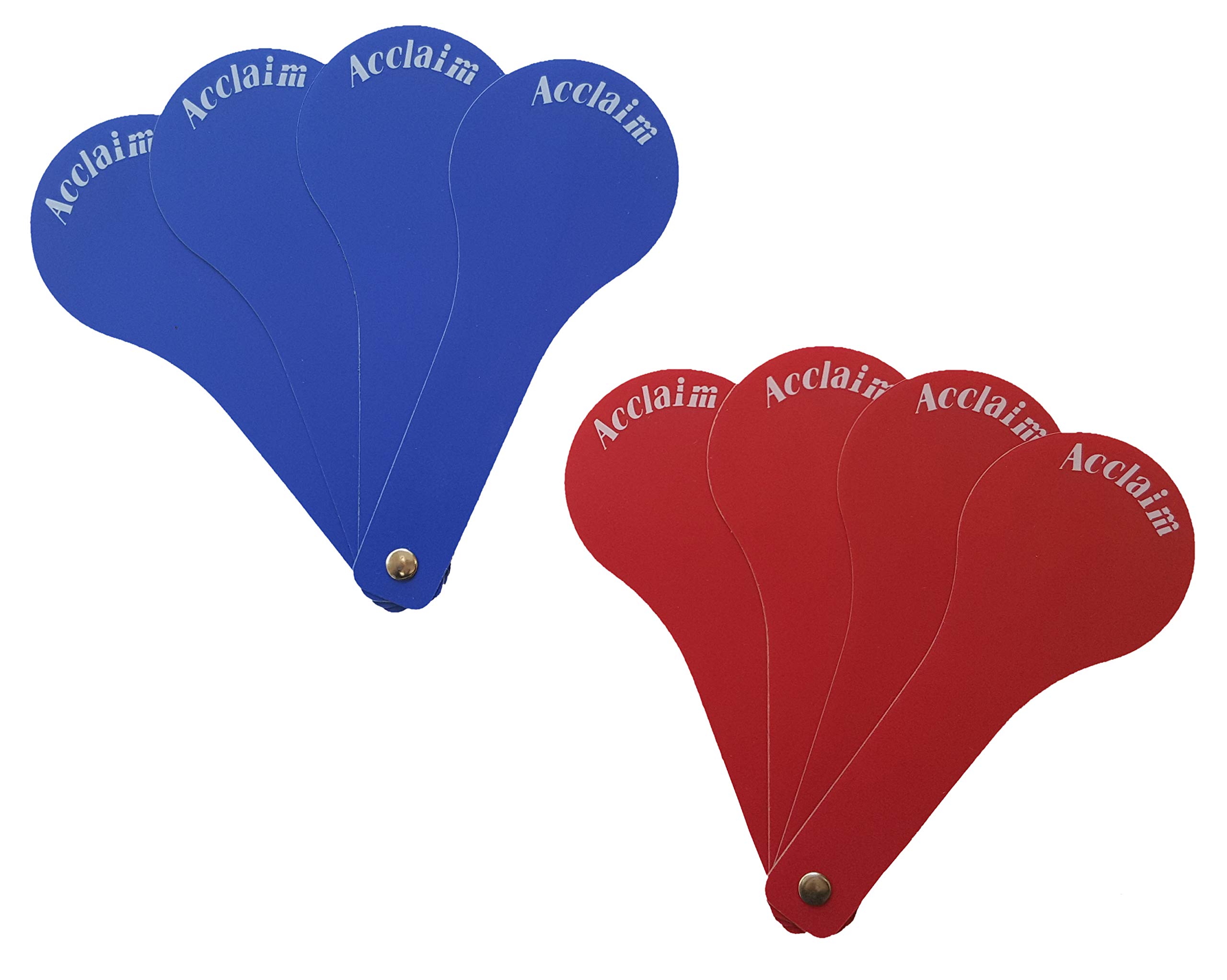 Acclaim Lawn Bowls Umpires Shot Indicators Lollipops Markers One Pair Red & Blue