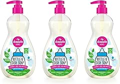 Dapple Baby Bottle Soap, Hypoallergenic Dish Soap for Baby Bottles, Powered by Plants, 1 Pump Included, Packaging May Vary, F