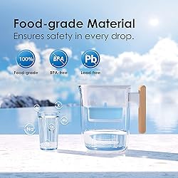Waterdrop Alkaline Chubby 10-Cup Large Water Filter