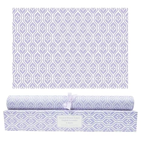 La Bellefee 6 X Scented Drawer Liners Fragrance Of Lavender