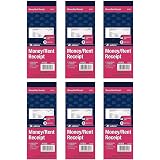 Adams Money And Rent Receipt, 7.63 X 11 Inches, 2-Parts, Carbonless, 4