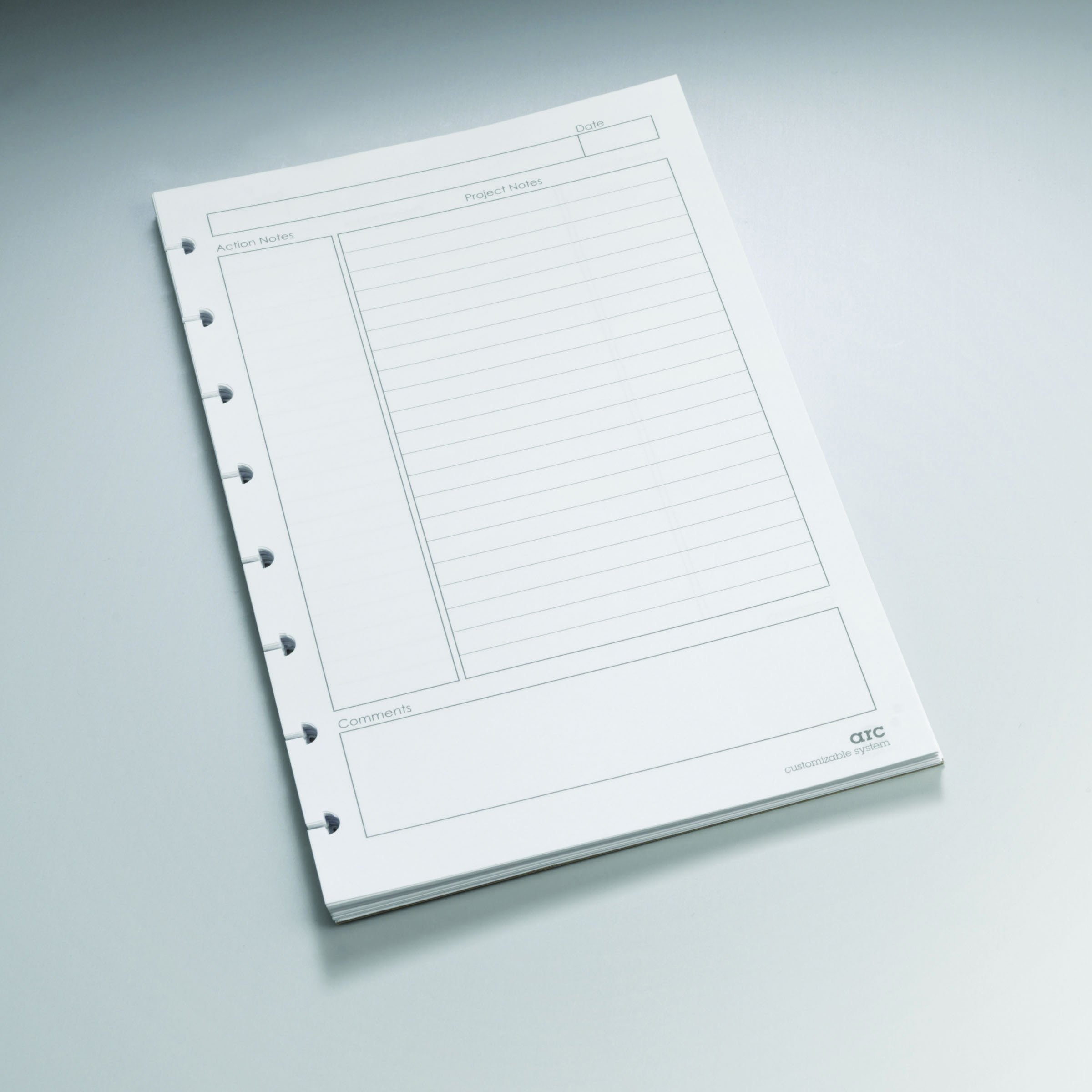 Staples Arc Notebook Project Planner Filler Paper Juniorsized White 50