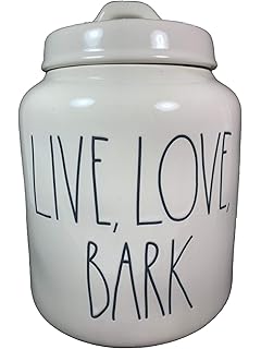 rae dunn live love bark bowl