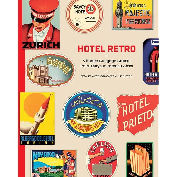 Old-Fashioned Luggage Labels (Dover Stickers): Grafton, Carol