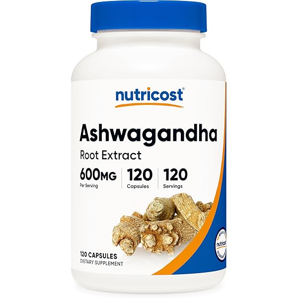 Amazon.com: Nutricost KSM-66 Ashwagandha Root Extract 600mg