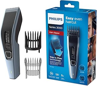 Philips HC3530/15 Haarschneider Series 3000 mit 13 Längeneinstellungen und Akku-/Netzbetrieb