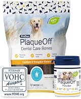 ProDen PlaqueOff Powder for Dogs & Cats 60g Tartar & Bad Breath Remover