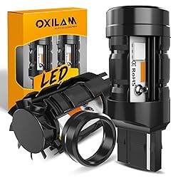 OXILAM 2026 Upgraded 7443 7440 LED Bulb Amber with