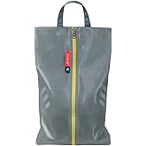 pack all Plus-Sized Shoe Bag for Travel, Water-Resistant Shoe Pouch for Gym, Odor-Resistant Soccer Cleats Bag for Sport (Dual Pocket Version)