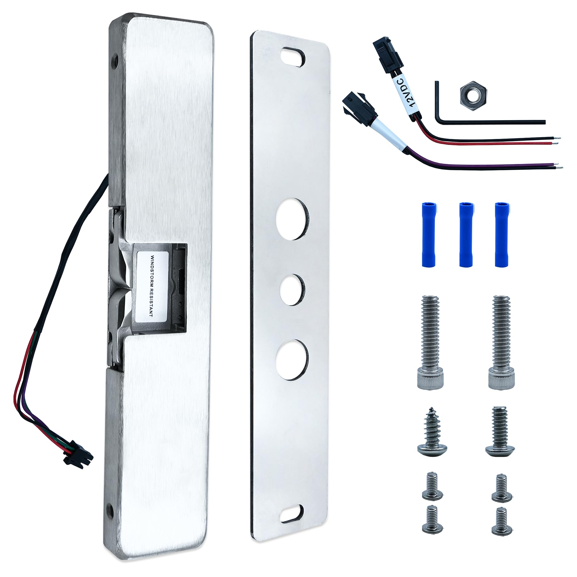 Photo 1 of 9400630 9400 Series Electric Strike, Perfect Replacement for HES - 9400630 9400 Series Stainless Steel Slim-Line Surface Mounted Electric Strike Body