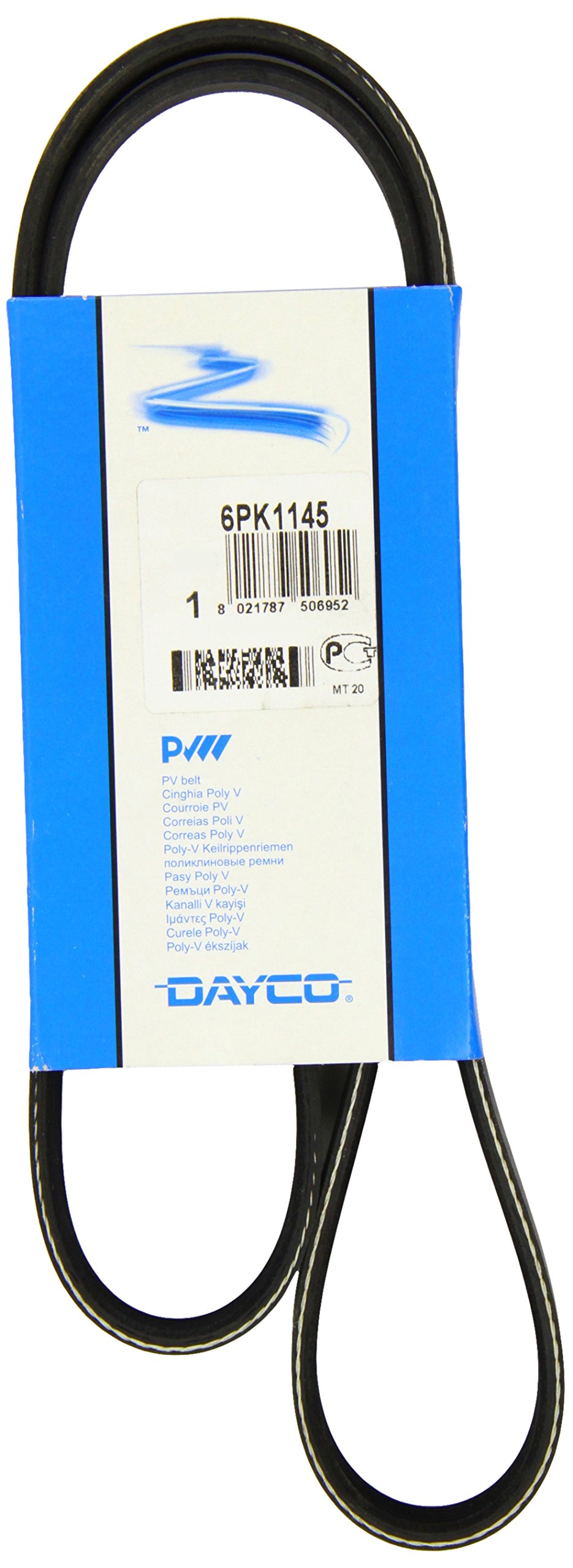 Dayco 6PK1145 Poly Rib Belt