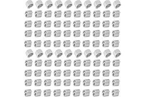 QIILU M6 Helicoil Kit 6Mm Helicoil 304 Stainless Steel 100 Pcs 304 Stainless Steel Screw Wire Sleeve Thread Repair Insert Assortment Kit M6X1.0X1.5D