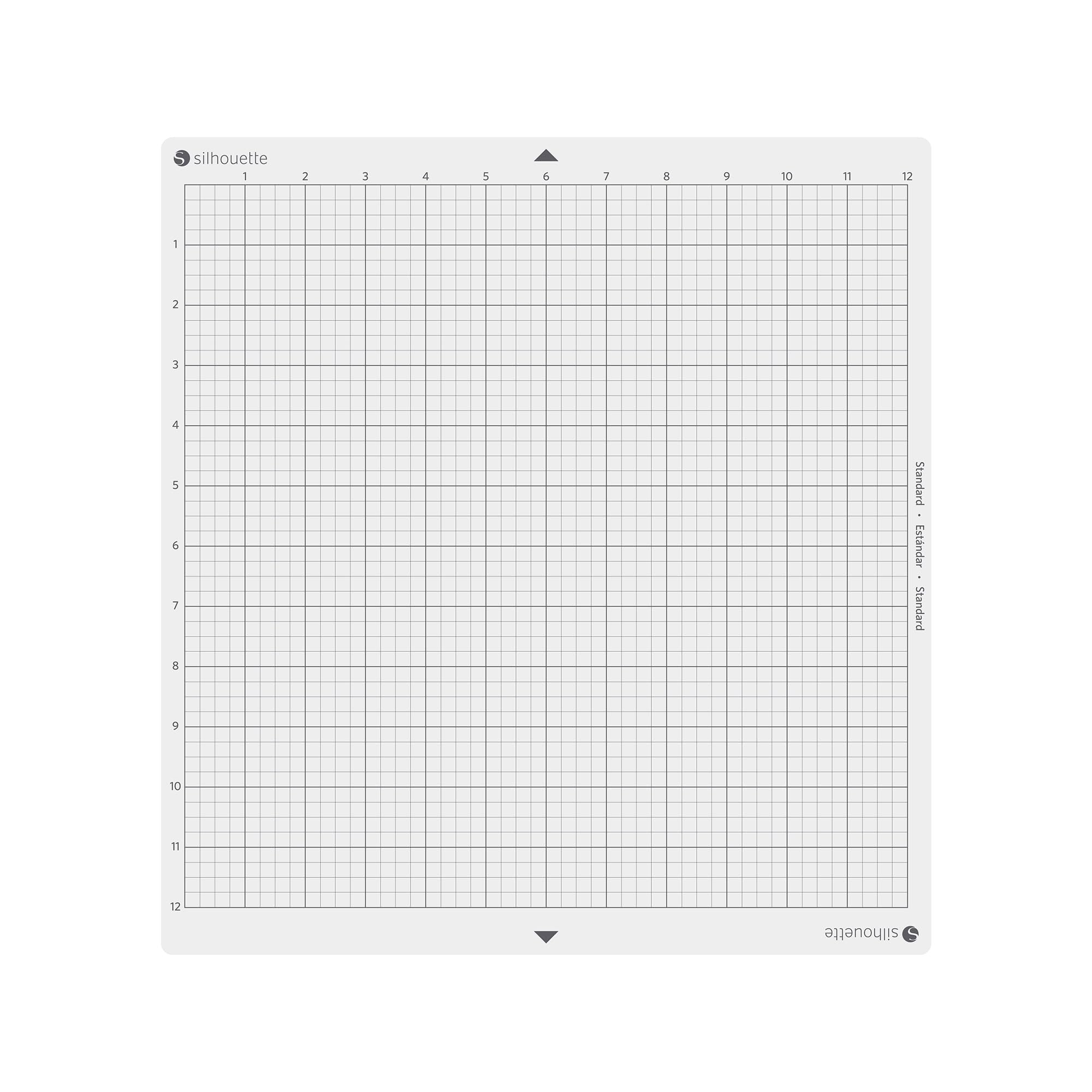 Silhouette America Standard Adhesive Cutting Mat (PVC, 30.5 x 30.5 cm, Beige or Cream), Craft-Cutting Mat for Silhouette Cameo