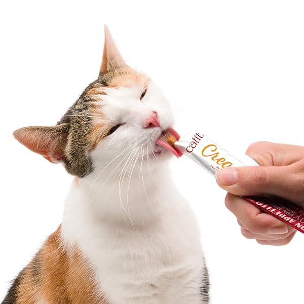 CATIT CREAMY LICKABLE CAT TREAT, HEALTHY CAT TREAT, ASSORTMENT, 12 PACK