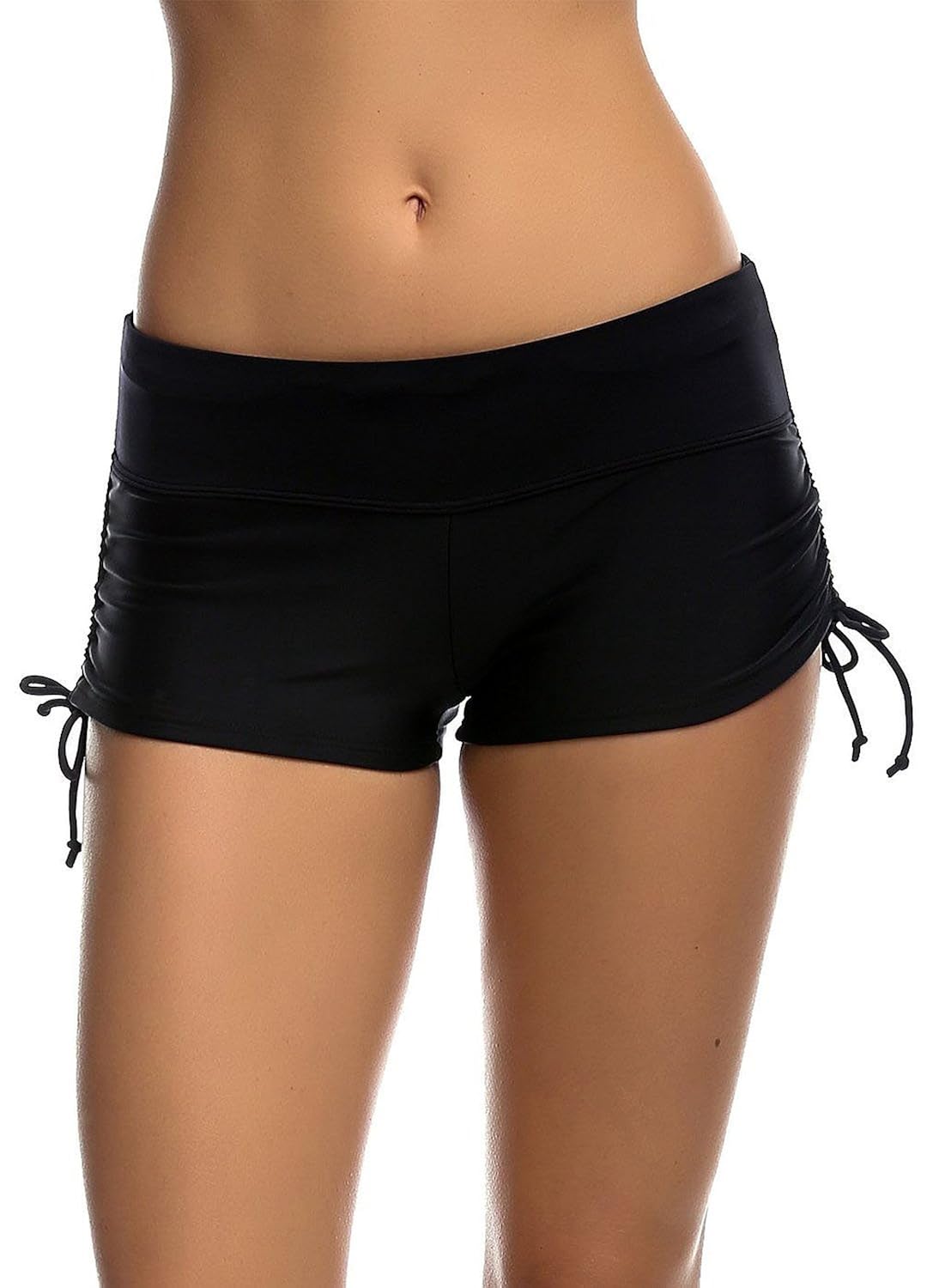 Costumi da bagno Donna Pantaloni Regolabile Costume a Pantaloncino da NuotoTraspirante Pantaloncini da Surfe