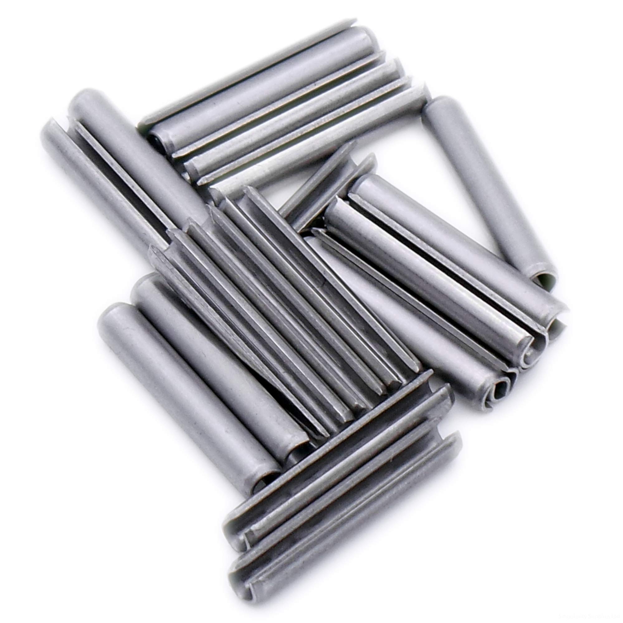D3.5 (3.5mm x 14mm) Slotted Spring Pin (Heavy) - Stainless Steel (A1) (Pack of 20)
