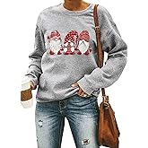 TUEIwiwo Women Merry Christmas Sweatshirts