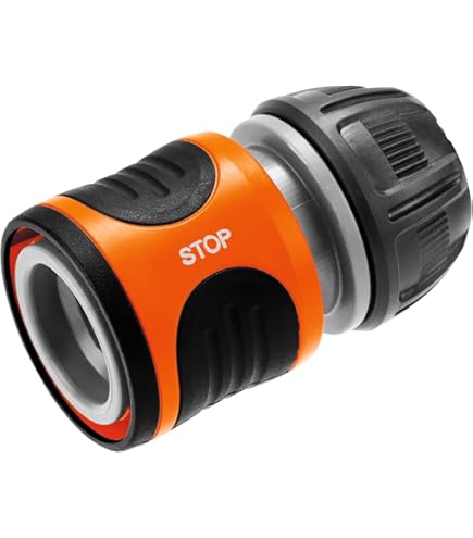 Gardena Set 5 Raccordi Rapidi Per Tubo Da Giardino – Attacchi 1/2" E 5/8" – Sistema A Innesto Per Irrigatori E Accessori (18270-81)