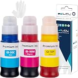 LCL Compatible Ink Bottles for Canon GI-50 Cyan Magenta Yellow Pixma GM2050