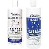 Cabellina del Caballo Shampoo and Conditioner Set, 32 Fl Oz, 2-Pack | Horsetail Plant Extract, Olive and Coconut Oils, Enhance Volume and Shine, All Hair Types