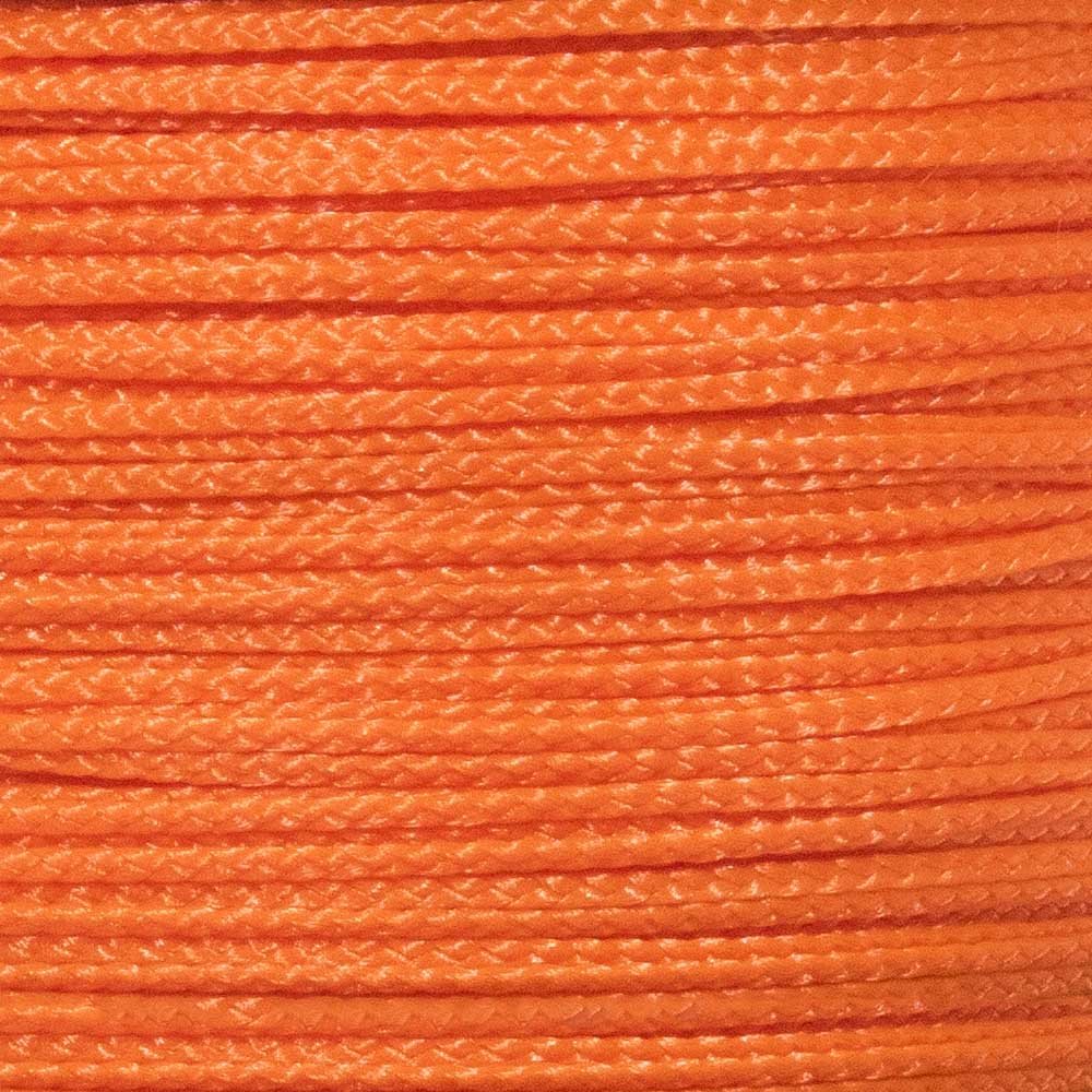 PARACORD PLANET Nano Cord: 0.75mm Diameter 300 Feet Spool of Braided Cord (Neon Orange) — image 1