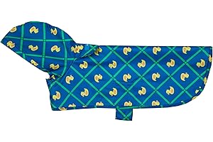 RC Pet Products Packable Dog Rain Poncho, Rubber Ducky, Small