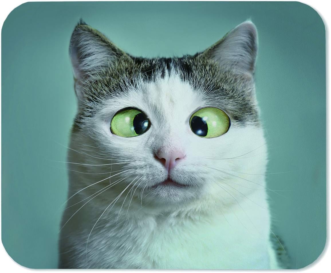 Yeuss Silly Cats Mouse mat pad Rectangular Non-Slip Mousepad