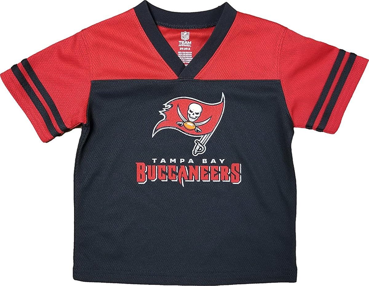 Amazon Com Tampa Bay Buccaneers Brown Red Boys Youth Team Apparel