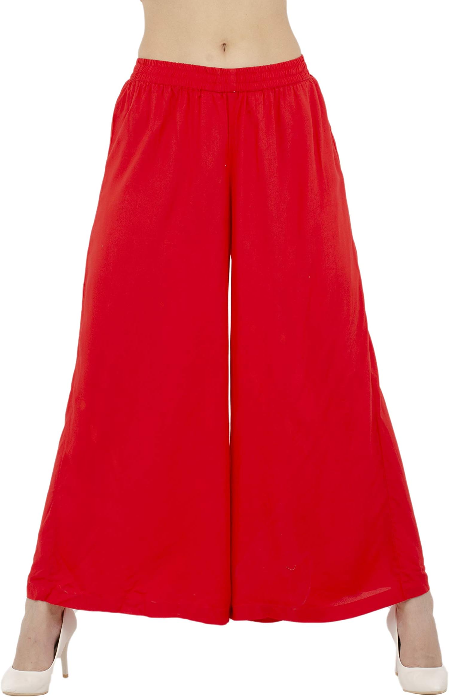 Lagi Women Plazo Plazzo Bottom Wear Ethnic Palazzo Pants Trousers with Kurti Kurtis Kurta